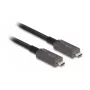 DeLOCK Active Optical USB-C Video + Data + PD kaabel 3 m USB 3.2 Gen 2