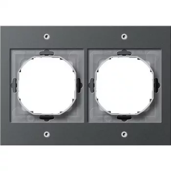 Seinaplaat GIRA TX_44 antratsiit, termoplast, 110×157 mm, tavapärane disain
