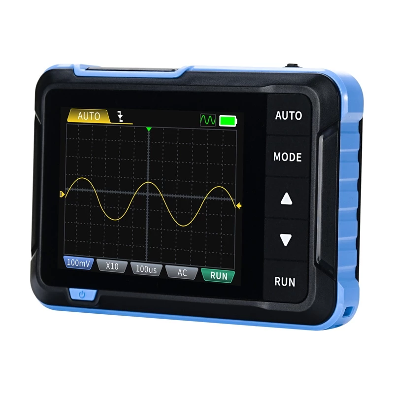 Kaasaskantav 2-in-1 miniostsilloskoop ja signaaligeneraator Fnirsi DSO153 150 MHz ribalaius, 1 GS/s diskreetimissagedus