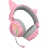 Razer Kraken Kitty V3 Pro - Quartz kõrvaklapid, juhtmega ja juhtmevaba, peavõru, mängimiseks, USB Type-A, Bluetooth, roosa
