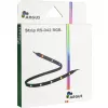 Arvutikorpuse valgustuskomplekt INTER-TECH RS-042 RGB — RGB LED-riba 1000 mm, 10 mm lai, must