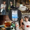 ProfiCook PC-WKS 1229 G elektriline veekeetja 1 L 1600 W roostevaba teras, läbipaistev