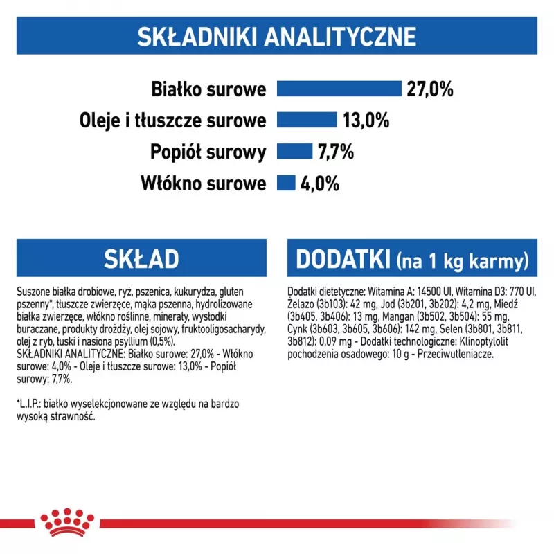 Kuiv kassitoit Royal Canin Home Life Indoor 27 Adult 2 kg — linnuliha maitsega, 27% valku, 13% rasva