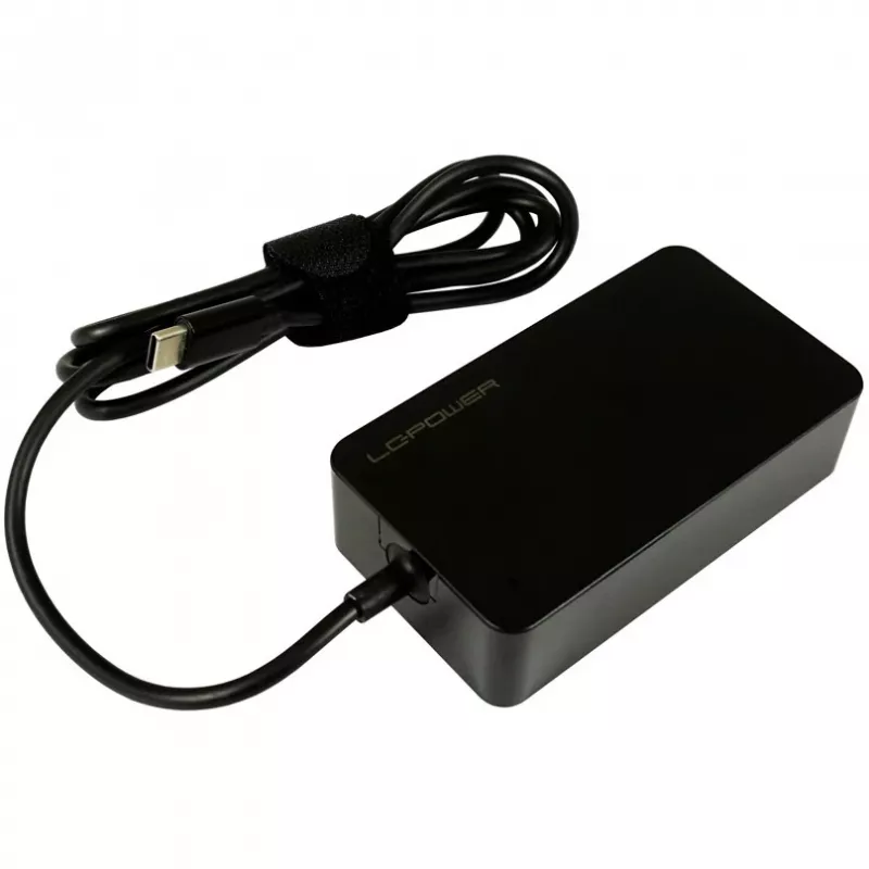 LC-Power LC-NB-PRO-45-C - toiteplokk - vahelduvvool 110–240 V - 45 W - must