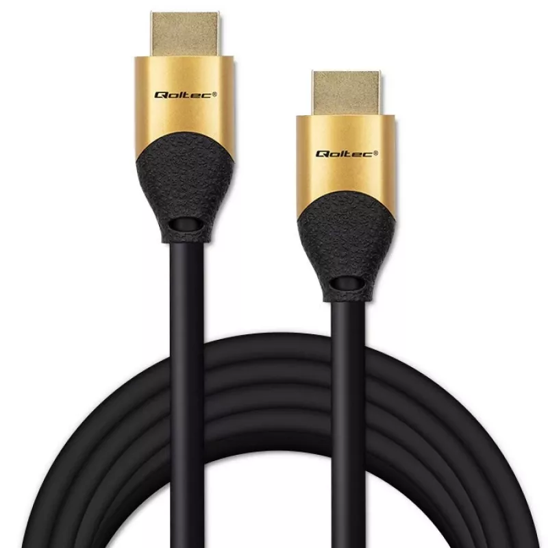 Qoltec 50357 HDMI-kaabel 5 m HDMI Type A (Standard) Must