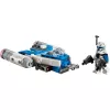 LEGO Star Wars Captain Rex Y-Wing Microfighter Kollektsioneeritav Kloonisõdade Kosmoselaev Mänguasi Koos Minifiguuriga 6+ Aastastele Poistele