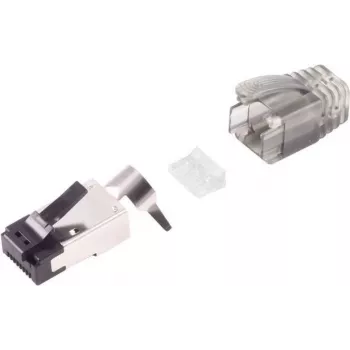 Modulaarne RJ45-pistik ShiverPeaks SHVP BS08-02050 Interlock — varjestatud Etherneti modulaarpistik