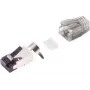 Modulaarne RJ45-pistik ShiverPeaks SHVP BS08-02050 Interlock — varjestatud Etherneti modulaarpistik