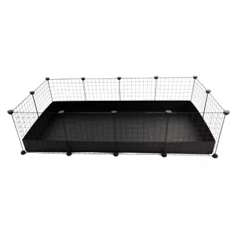 C&C modulaarne puur 3x2 145 x 75 cm must