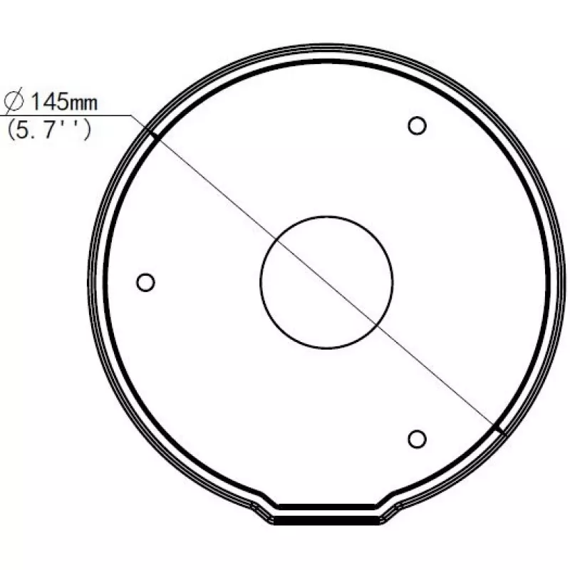 Junction box ALLNET Montagebox MiniDome ALL-CAM2495-LVEFN MiniDome kaameratele