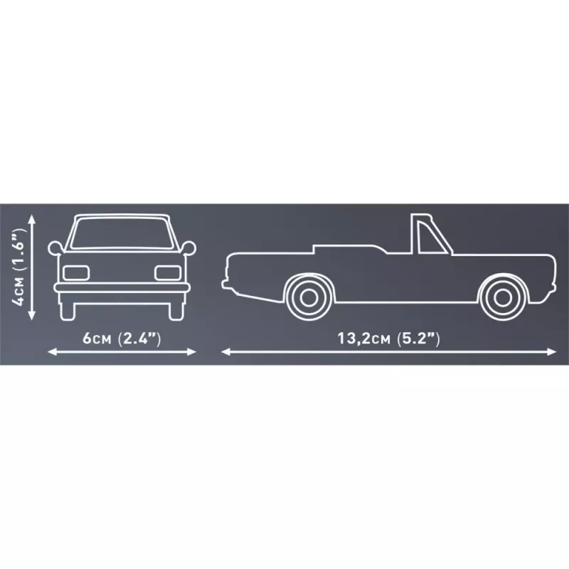 Cobi ehitusmänguasi Opel Rekord C 1700 L kabrioleti mudelikomplekt, mudeli valmisehituskomplekt