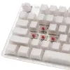 Ducky One 3 TKL klaviatuur mängimiseks USB QWERTY inglise keel Valge
