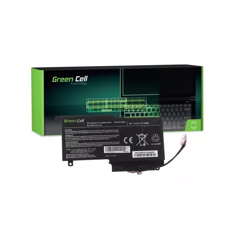 Aku roheline Cell TS51 Toshiba Satellite L50-A L50-A-1EK L50-A-19N P50-A S50-A jaoks