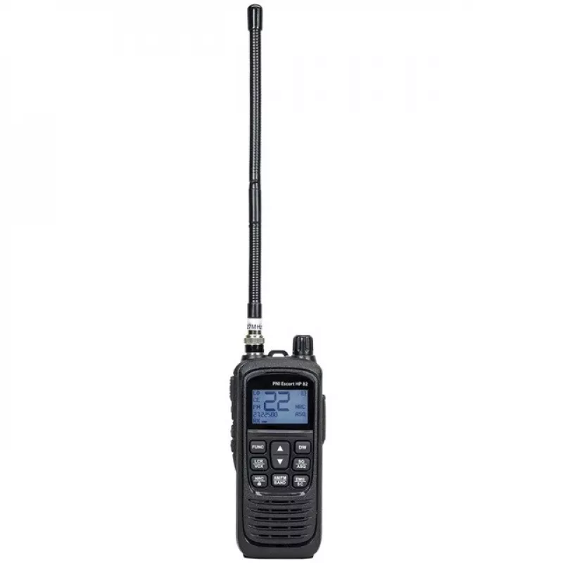 CB-raadiojaam PNI Escort HP 82 kaasaskantav 4W 12V pihu-/baasmudel