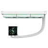 Gamemax | CPU Liquid cooler | HAILSTORM 360 LCD | Valge
