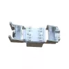 Shielded Cat.6A õhuke Keystone Jack, EQUIP 767223, Toolfree, RJ-45, lame, Silver, 8 pcs