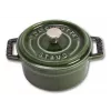 Staub 40509-804 mini-cocotte 10 cm basiiliku roheline malm