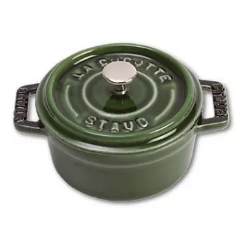 Staub 40509-804 mini-cocotte 10 cm basiiliku roheline malm