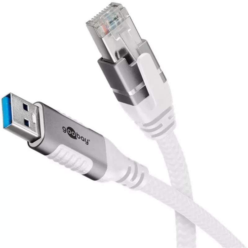 Goobay 74159 - Võrguadapteri kaabel USB 3.0 Type A Gigabit Ethernet 2 m - Võrgukaart - 1000 Mbit/s (74159)