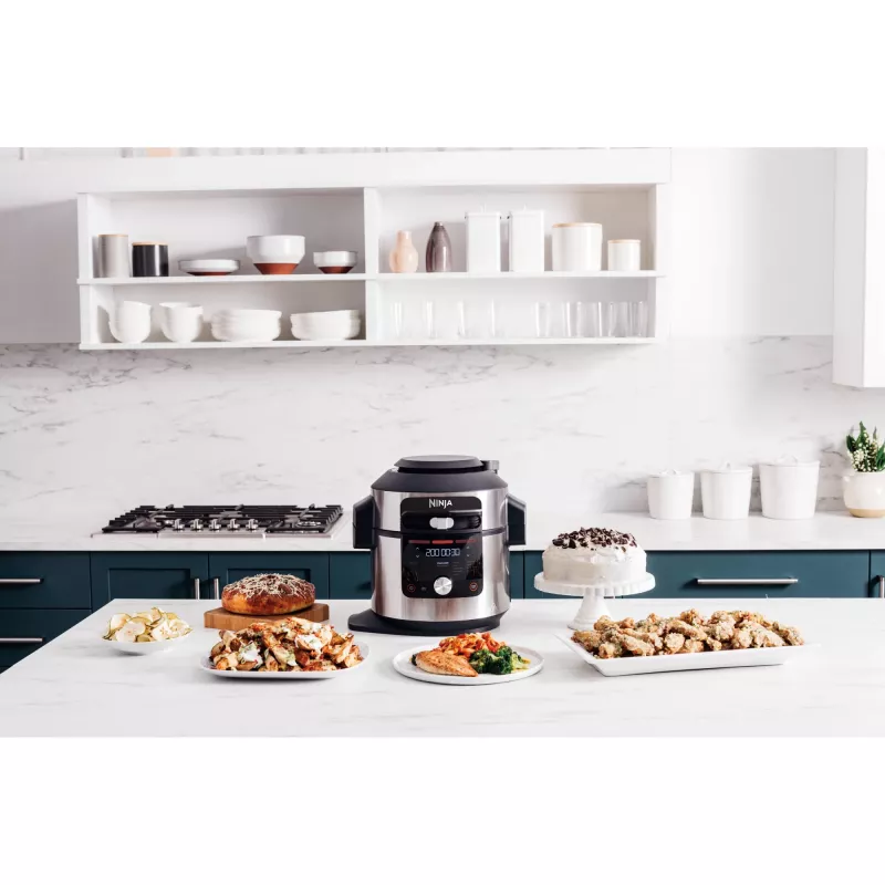 Multikeetja Ninja OL750EU 7,5 L 1760 W Must Roostevaba Teras, 14 automaatset programmi