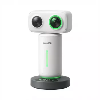 Kõlaritelefon Insta360 Wave AI-toega kõlaritelefon valge — kaasaskantav konverentsiseade