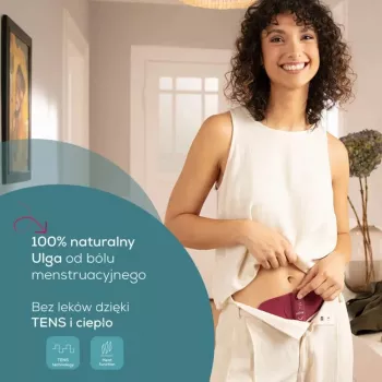 Menstruaalne massaažiseade Beurer EM 50 Berry — elektriline menstruatsioonivalu leevendaja
