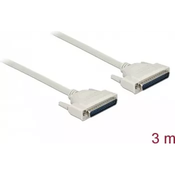 Jadakaabel DELOCK 86880, D-Sub 37-kontaktiline D-Sub-le, beež, 3 m