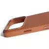 Mujjo täisnahast MagSafe ümbris iPhone 17 Pro jaoks, pruun