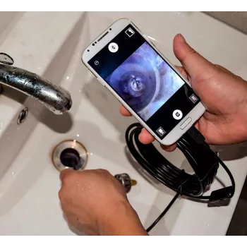 USB endoskoop MEDIA-TECH ENDOSCOPE 66° CMOS, 640x480 30fps, IP67, 6 LED-i, magnet ja konks