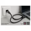 Good Connections Ethernet-kaabel USB-C RJ45, antratsiit, 2,0m
