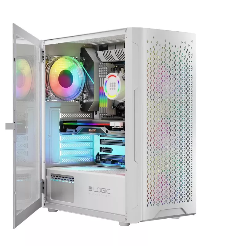 Logic ARAMIS ARGB MINIDI USB 3.0 korpus valge