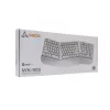 Juhtmeta klaviatuur SBOX WK-905 US — beež, USB-juhtmeta ühendus, US-paigutus