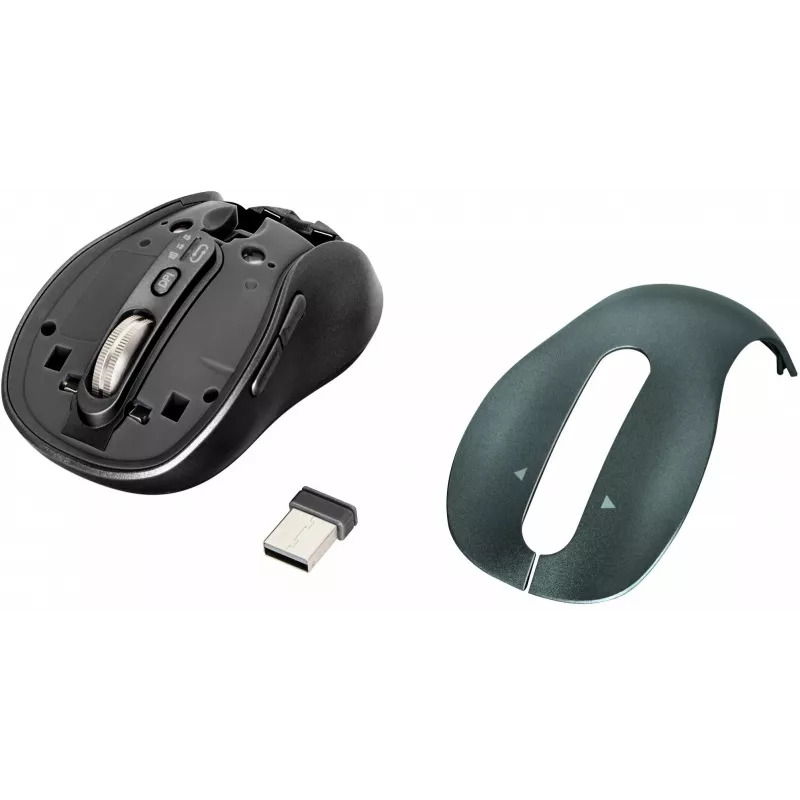 Juhtmega ergonoomiline arvutihiir YENKEE YMS2010BK — kompaktne disain, juhtmega ühendus