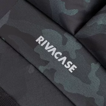 Rivacase Sherwood seljakott seljakott Camouflage, Navy Polyester, Polyurethane