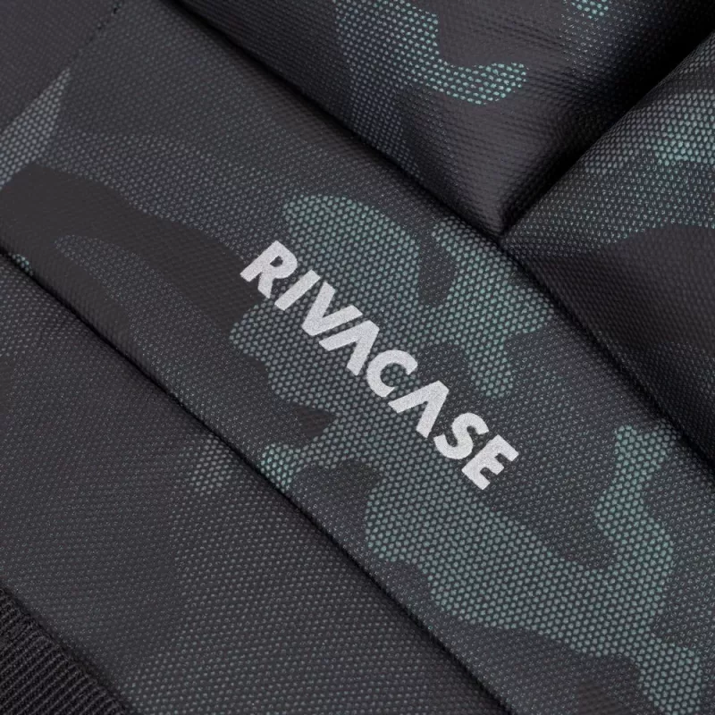 Rivacase Sherwood seljakott seljakott Camouflage, Navy Polyester, Polyurethane
