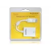Video Kaabliadapter DeLOCK 61766 0.125m VGA DisplayPort Valge