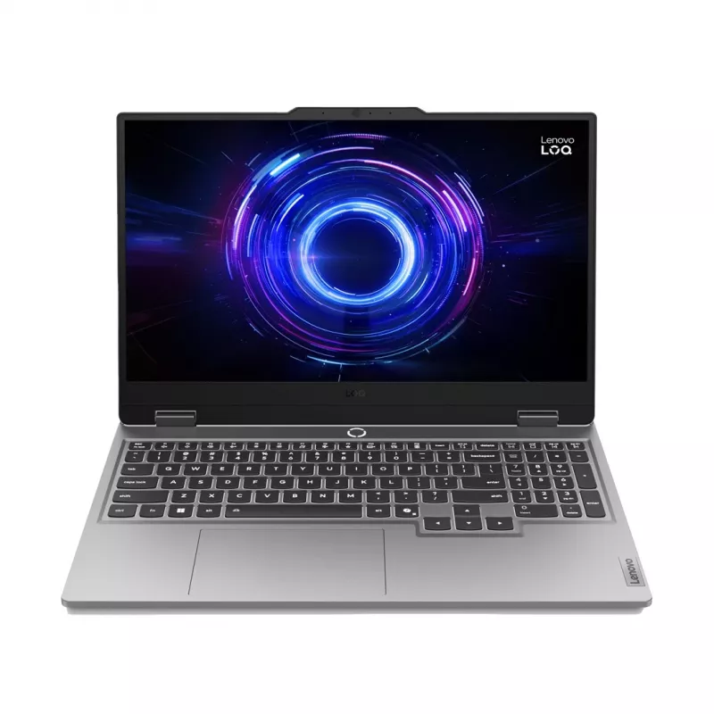 Lenovo LOQ 15IRX10 83JE0087PB sülearvuti, 15,6" FHD IPS 144 Hz, Intel Core i5-13450HX, 16 GB DDR5, 512 GB SSD, NVIDIA GeForce RTX 5060 8 GB, Windows 11 Home, Luna Grey