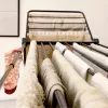 Pesukuivatusrest VILEDA Infinity Flex Ultimate Teleskoop — must, kaetud alumiinium, 30 m kuivatuspinda, kokkupandav, ratastega