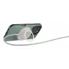 Juhtmeta laadimisalus native union Snapstand Qi2 Standstone, siseruumides kasutatav, USB-toitega, 1,5 m kaabel, helehall