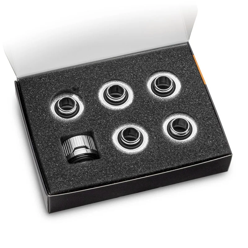 EK Water Blocks EK-Quantum Torque HDC 16 - 6-pakk, hõbedane