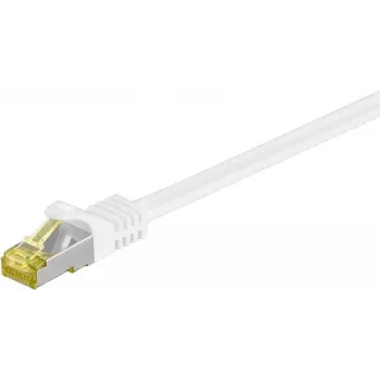 Wentronic GoobayCat.7 Raw kaabel patch-kaabel, S/FTP (PiMF), Valge, 25 m - LSZH Halogen-Free, Copper, RJ45 Plug (91100)