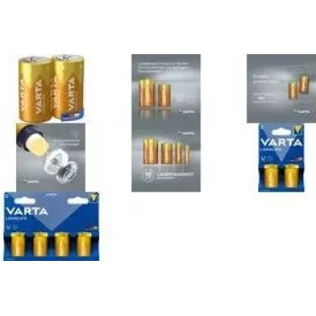 Patarei Varta 4114 LONGLIFE Baby C 1,5 V – suurus C (R14) primaarne leeliselement