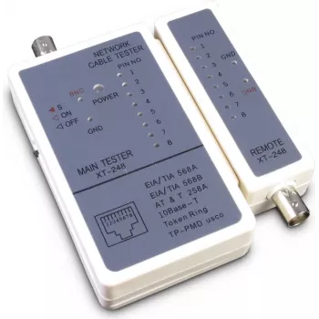 Võrgukaabli tester Inter-Tech 88887209 Hall