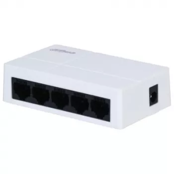 Võrgukommutaator DAHUA SG1005L-EUR 5 pordiga 10/100 Mbps 1 Gbps üleslingiga