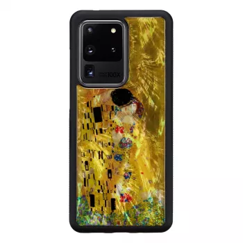 iKinsi kaitseümbris Samsung Galaxy S20 Ultra jaoks — Must Kiss disain