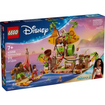 LEGO Disney Kakamora parve mängukomplekt 43258 — 572 osa, 2 minifiguuri, vanusele 7+