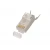 RJ45 pistik Extralink CAT6A FTP 8P8C, läbipaistev, isane/emane, 1 tk