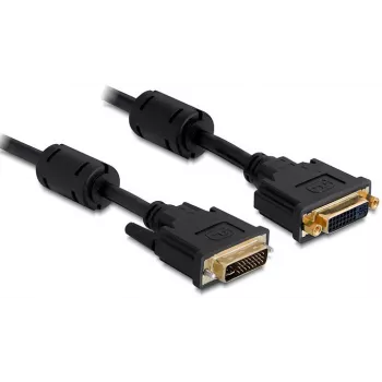 DVI-I kaabel DeLOCK 83106 1m must