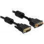 DVI-I kaabel DeLOCK 83106 1m must