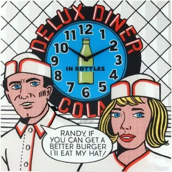 NeXtime kell 8167 Delux Diner, 43x43cm, sein, mitmevärviline